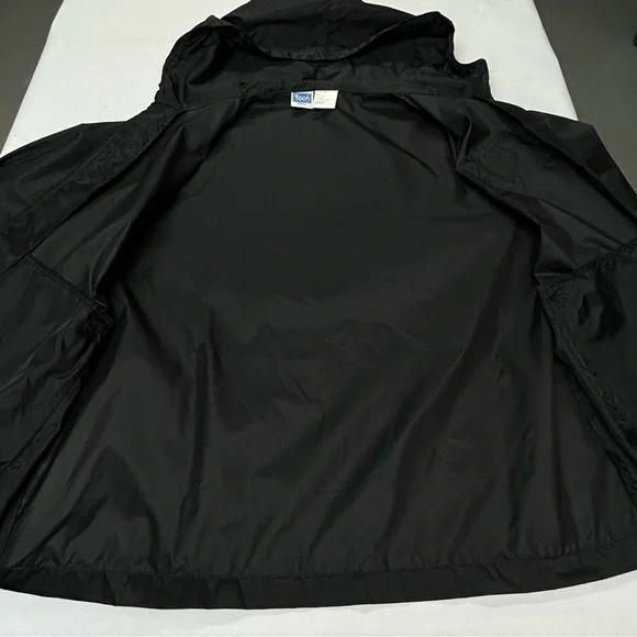 Vintage Disney Winnie the Pooh Adult Windbreaker Rain Jacket Sz M Hood Zip Y2k - Picture 8 of 15